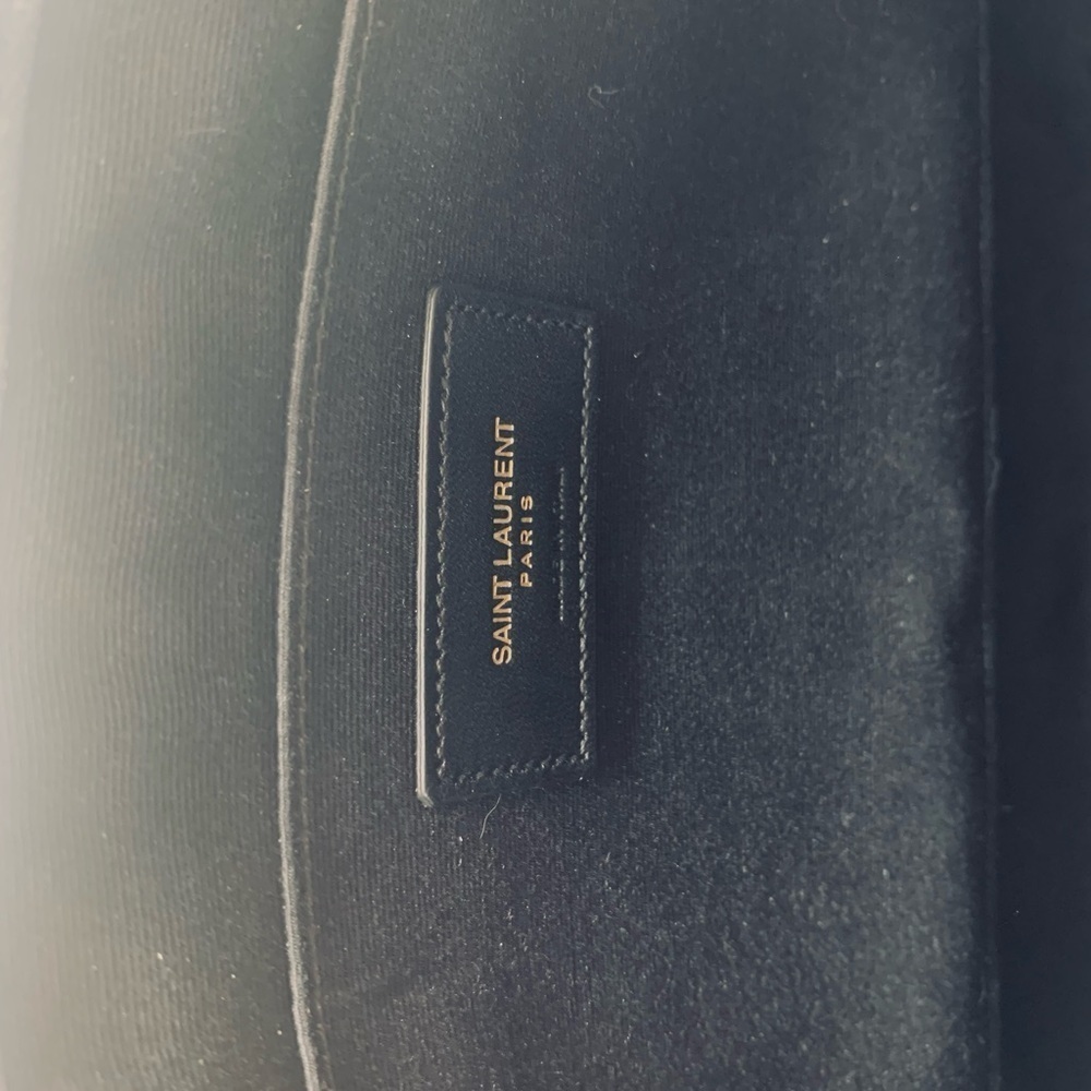 Saint Laurent Cassandre Matelasse Zip Pouch - Large Size - Picture 4 of 6